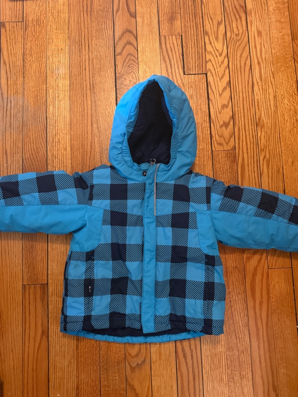 Columbia Toddler Jacket in Teal and Navy